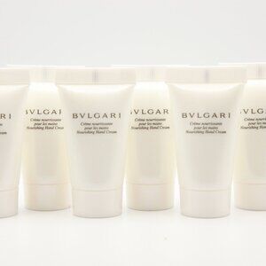 BVLGARI Pack of 12 NEW Unscented Nourishing Hand Cream - .52 Fl oz / 15mL